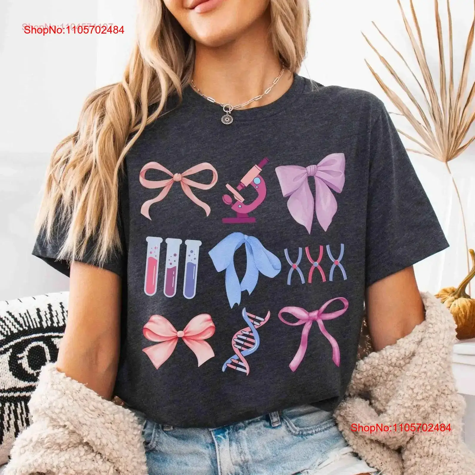 Medical Lab Technologist - 分子生物学Tシャツ クリスマスコケット 科学教師 微生物学 医療技術者 遺伝学