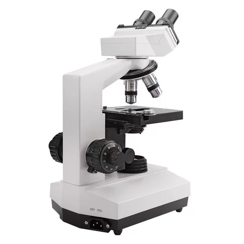 Medical Lab Study - 医療研究所用光学双眼顕微鏡 4倍 10倍 40倍 犬の研究用（病院・教育用）再利用可能機能付き