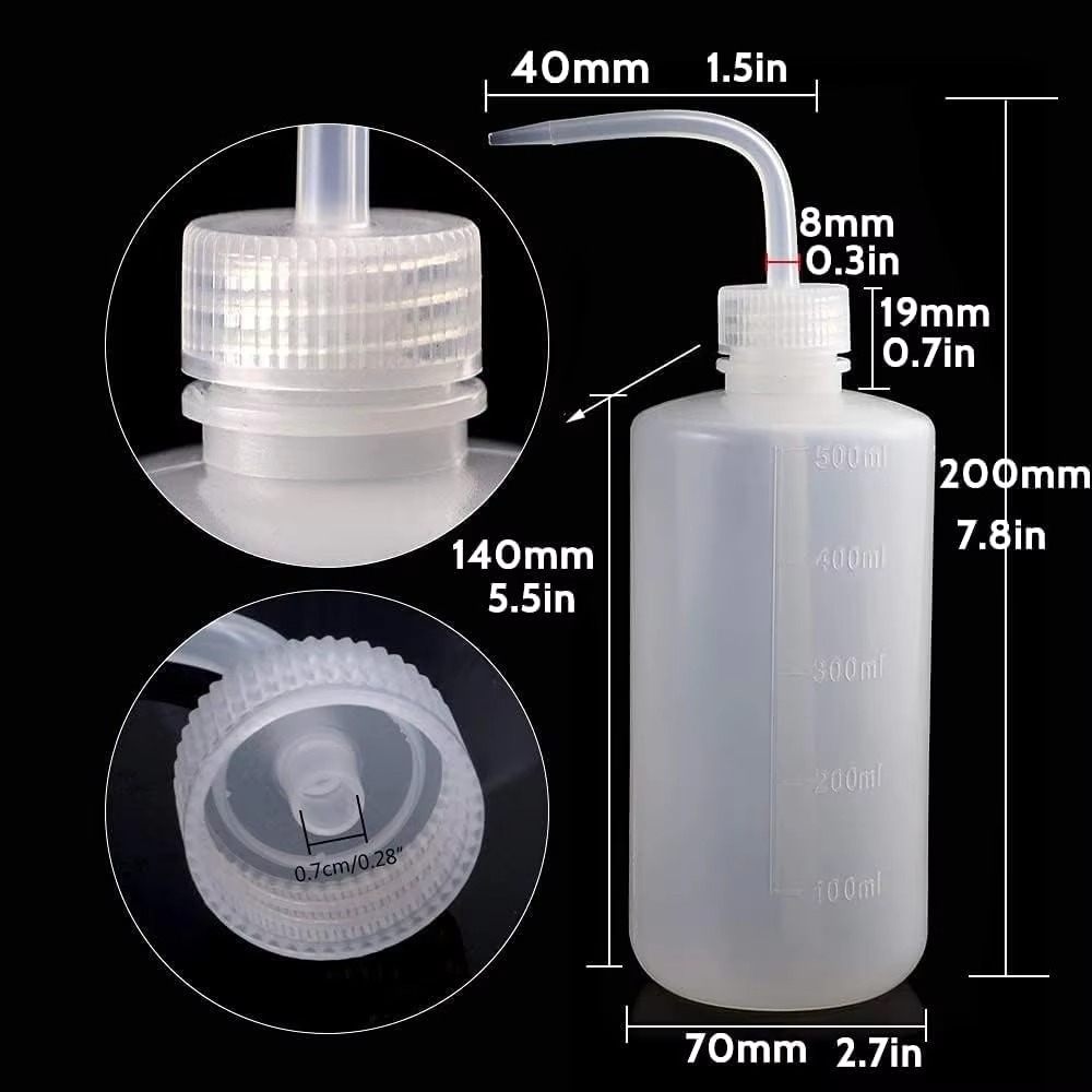 500/250ml タトゥーウォッシュボトル タトゥースプレ - Medical Lab Supplies のレビューと価格