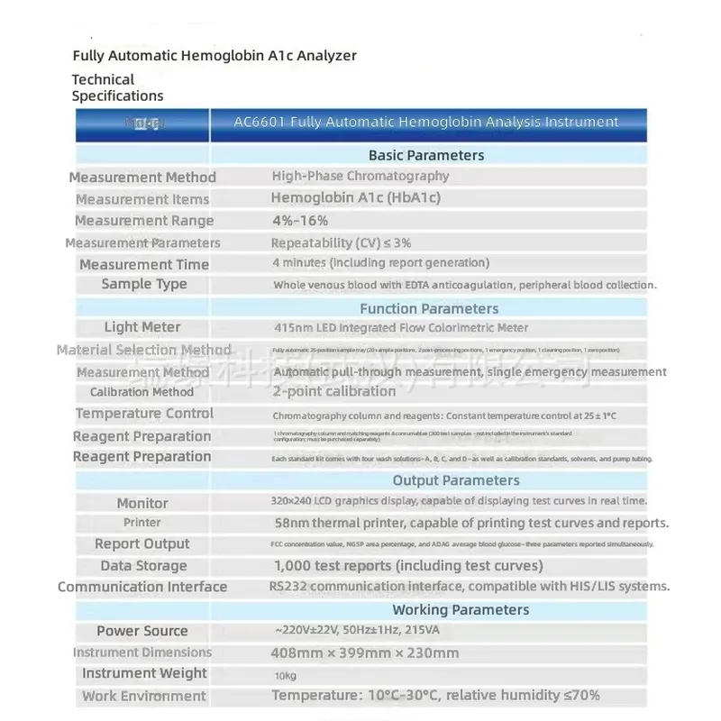 モダンメディカルAC9900自動電解質測定器およびAC980 - Medical Lab Diagnostics のレビューと価格
