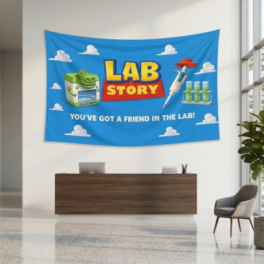 ラボウィーク2026 タペストリー ラボストーリーテーマ ウ - Medical Lab Week 2026 のレビューと価格