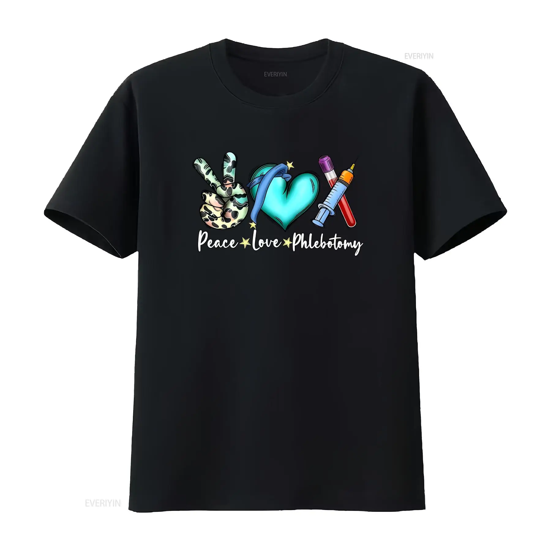 Peace Love Phlebotomy Tシャツ 医療技 - Medical Lab Technologist のレビューと価格