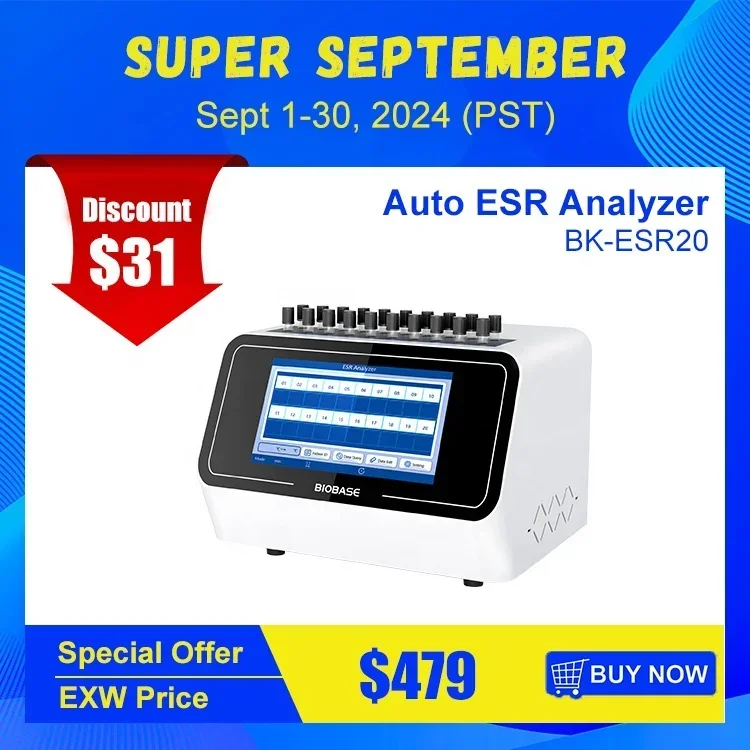 新型BK-ESR20全自動ESR分析装置 中国製自動ESR検 - Medical Lab Diagnostics のレビューと価格