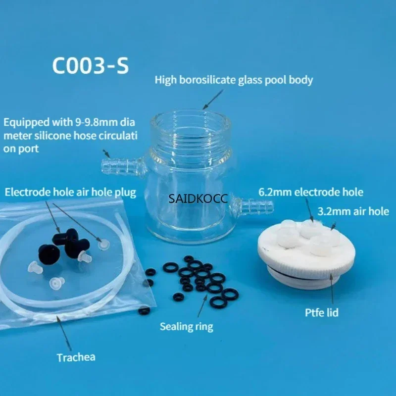 電気化学実験室 C003-S 温度制御可能な水槽 密閉型電解 - Water Bath Laboratory のレビューと価格
